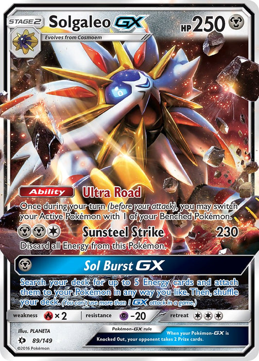Solgaleo GX | Sun & Moon Base Set 089/149