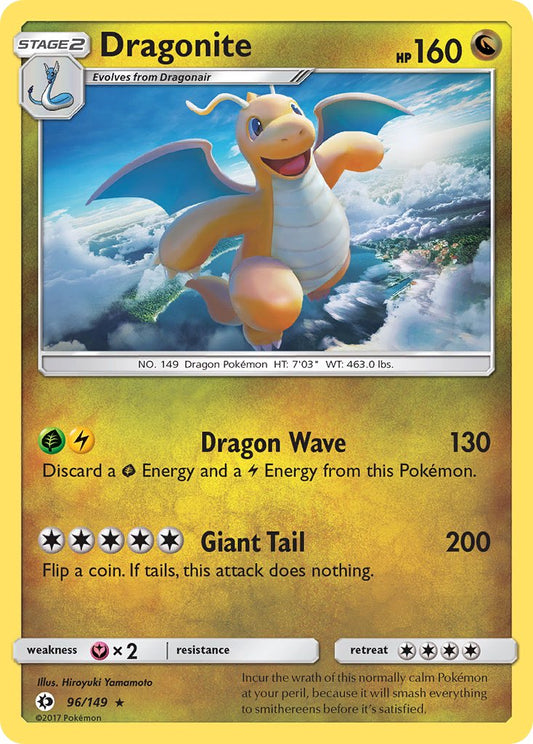 Dragonite | Sun & Moon Base Set 096/149