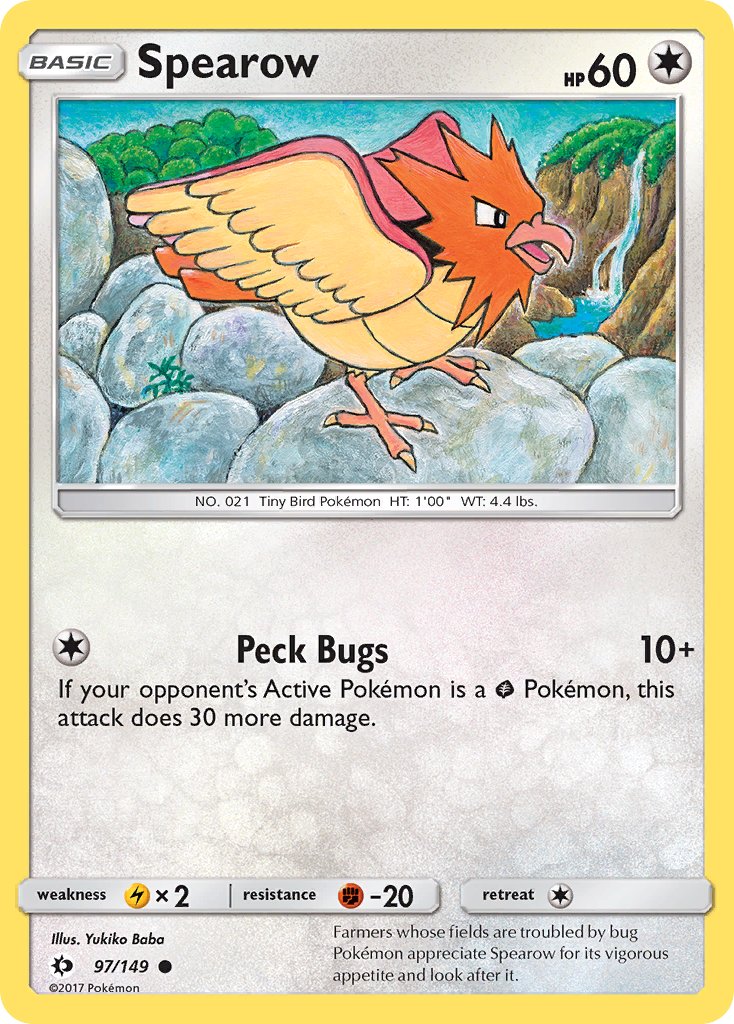 Spearow | Sun & Moon Base Set 097/149