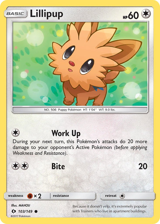 Lillipup | Sun & Moon Base Set 103/149