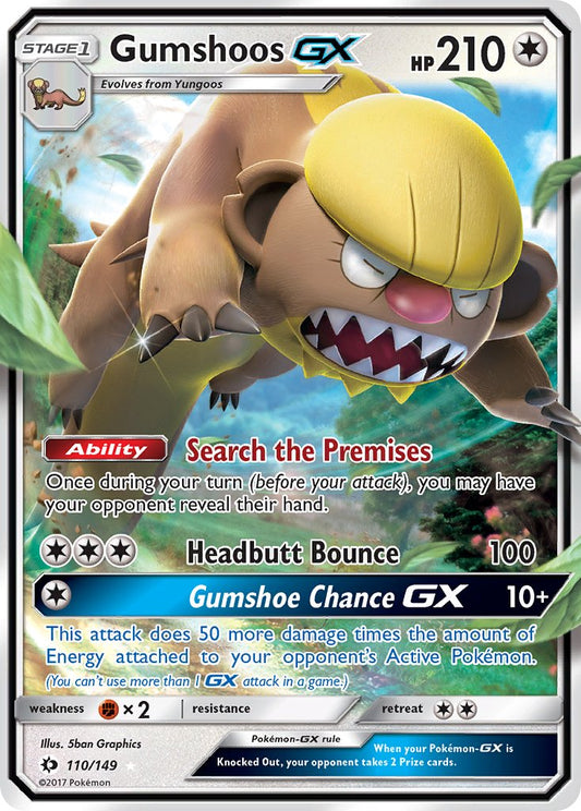 Gumshoos GX | Sun & Moon Base Set 110/149