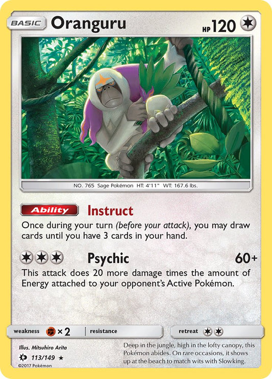 Oranguru | Sun & Moon Base Set 113/149
