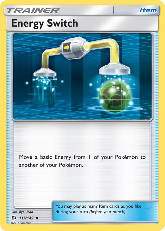 Energy Switch | Sun & Moon Base Set 117/149