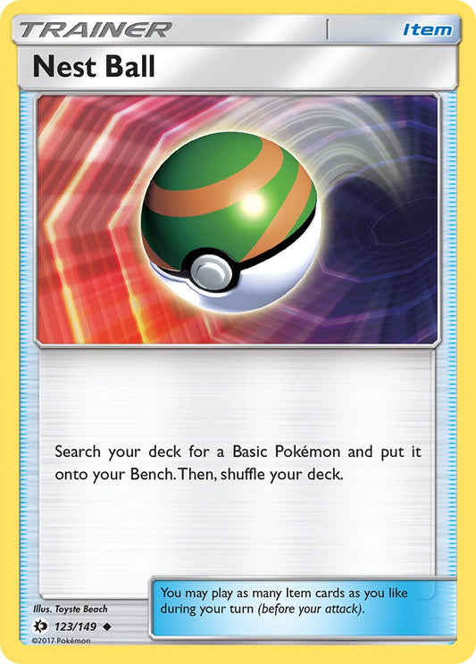 Nest Ball | Sun & Moon Base Set 123/149