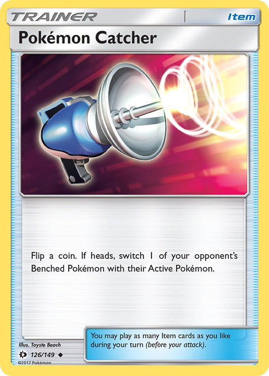 Pokemon Catcher | Sun & Moon Base Set 126/149