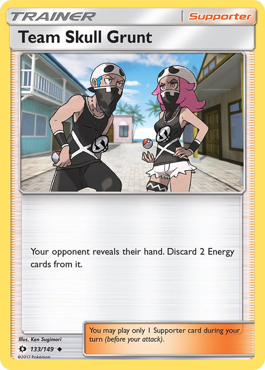 Team Skull Grunt | Sun & Moon Base Set 133/149