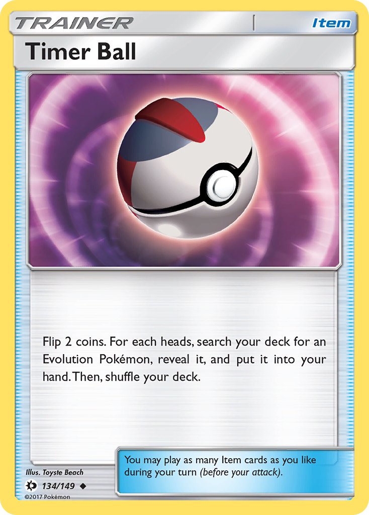 Timer Ball | Sun & Moon Base Set 134/149