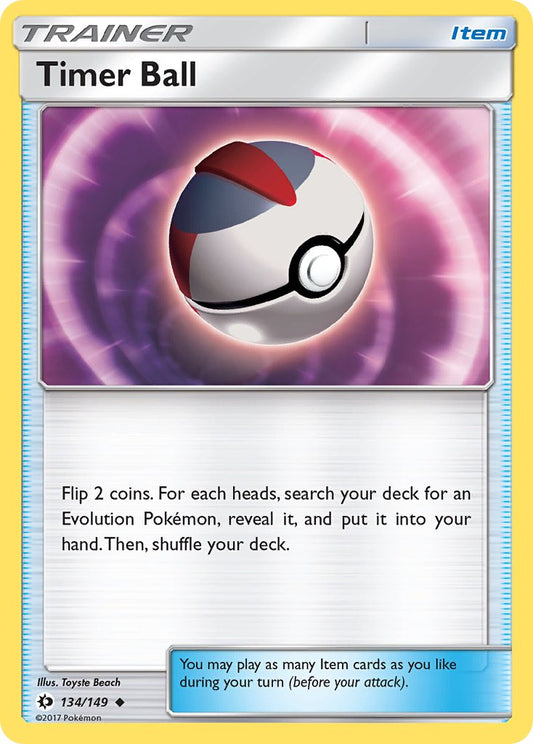 Timer Ball | Sun & Moon Base Set 134/149