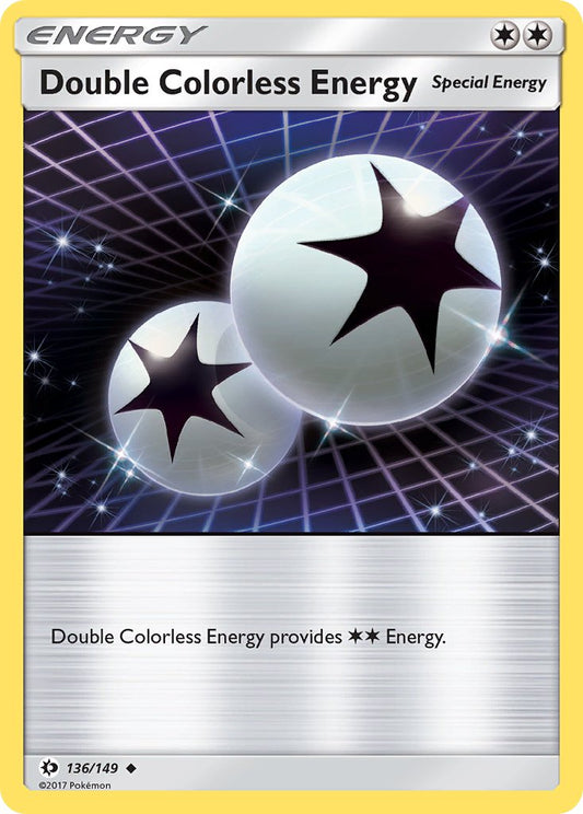 Double Colorless Energy | Sun & Moon Base Set 136/149