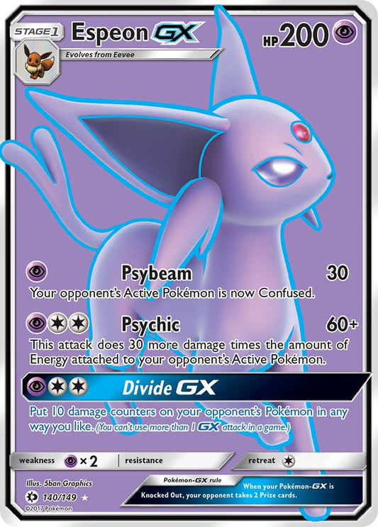 Espeon GX | Sun & Moon Base Set 140/149