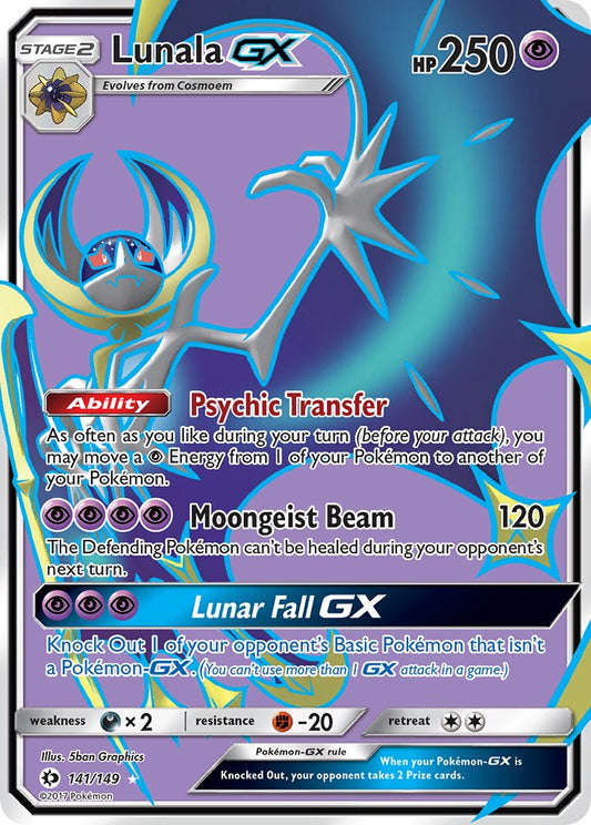 Lunala GX | Sun & Moon Base Set 141/149
