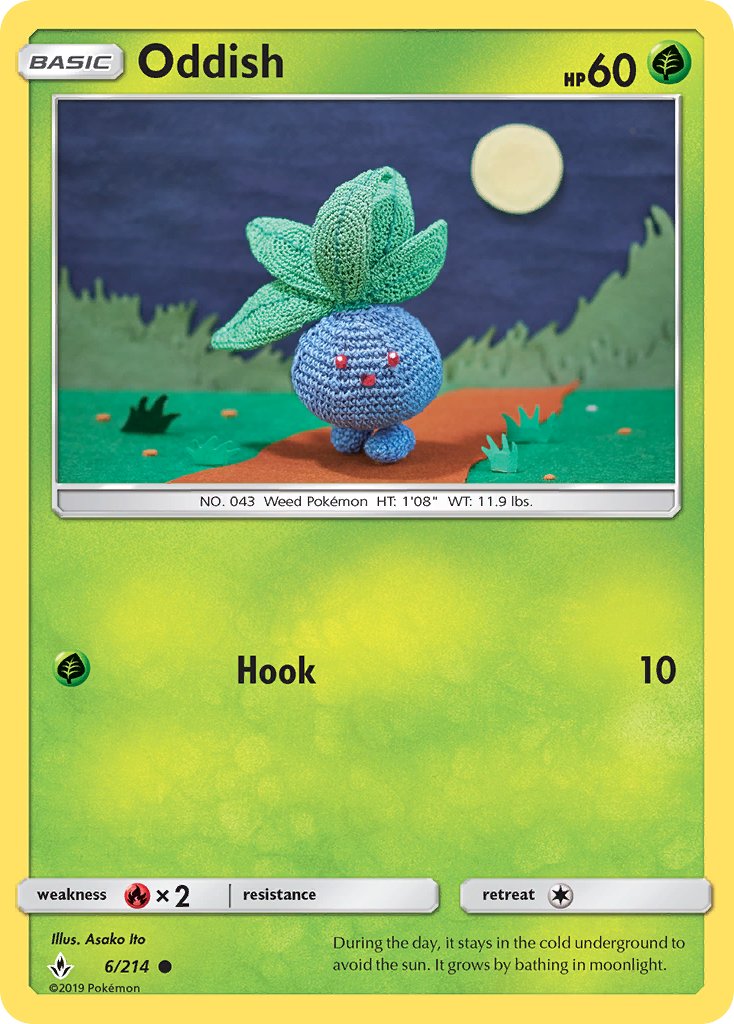 Oddish | Unbroken Bonds 006/214
