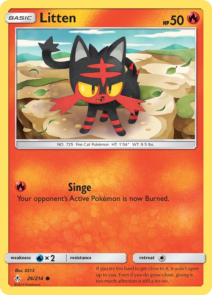 Litten | Unbroken Bonds 026/214