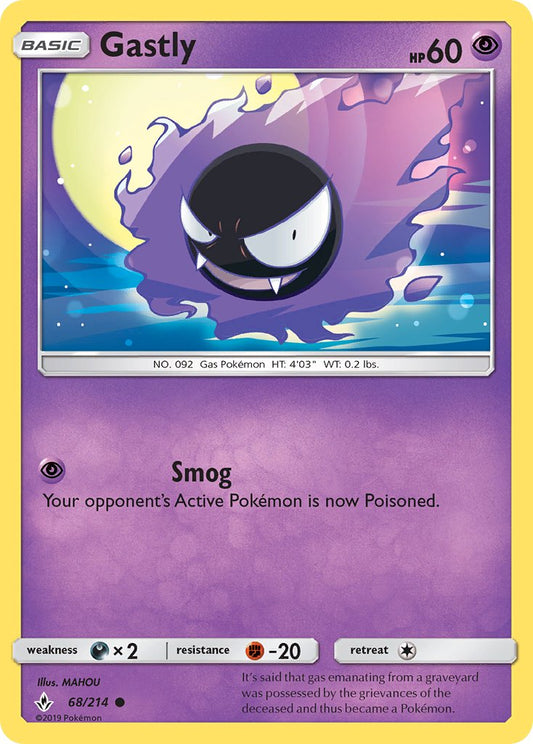 Gastly | Unbroken Bonds 068/214