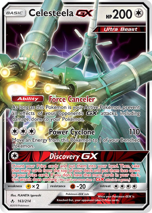 Celesteela GX | Unbroken Bonds 163/214