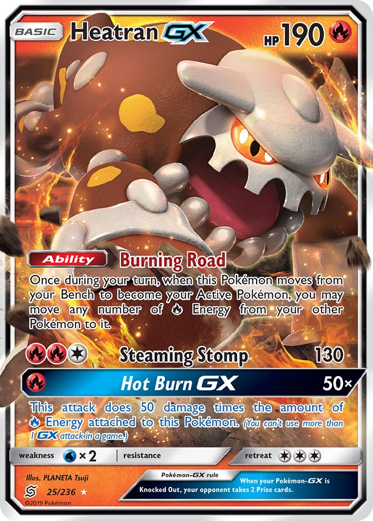Heatran GX | Unified Minds 025/236