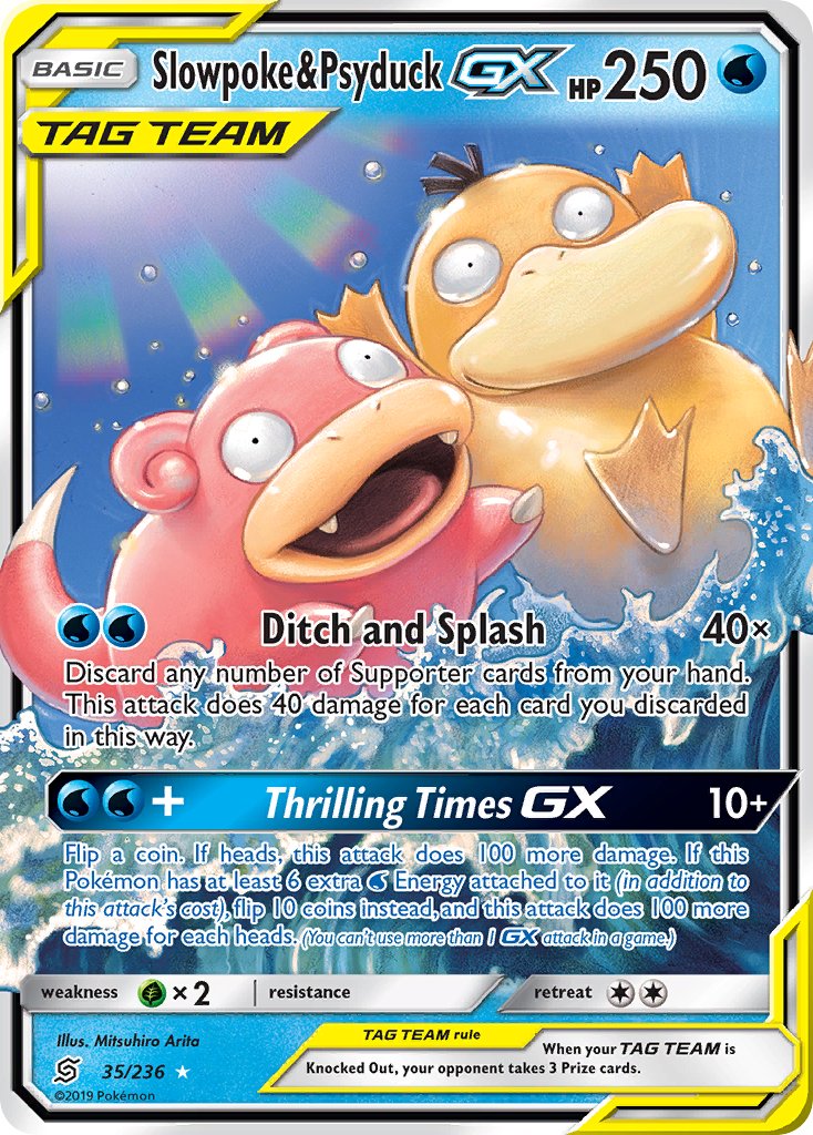 Slowpoke & Psyduck GX | Unified Minds 035/236