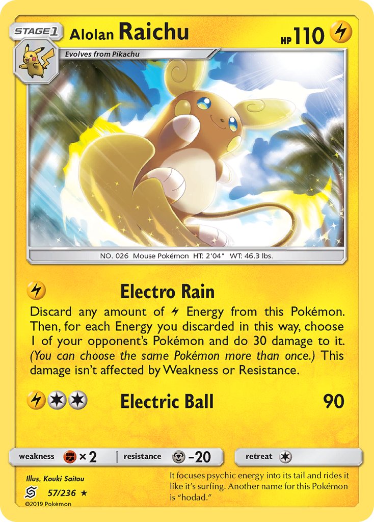 Alolan Raichu | Unified Minds 057/236