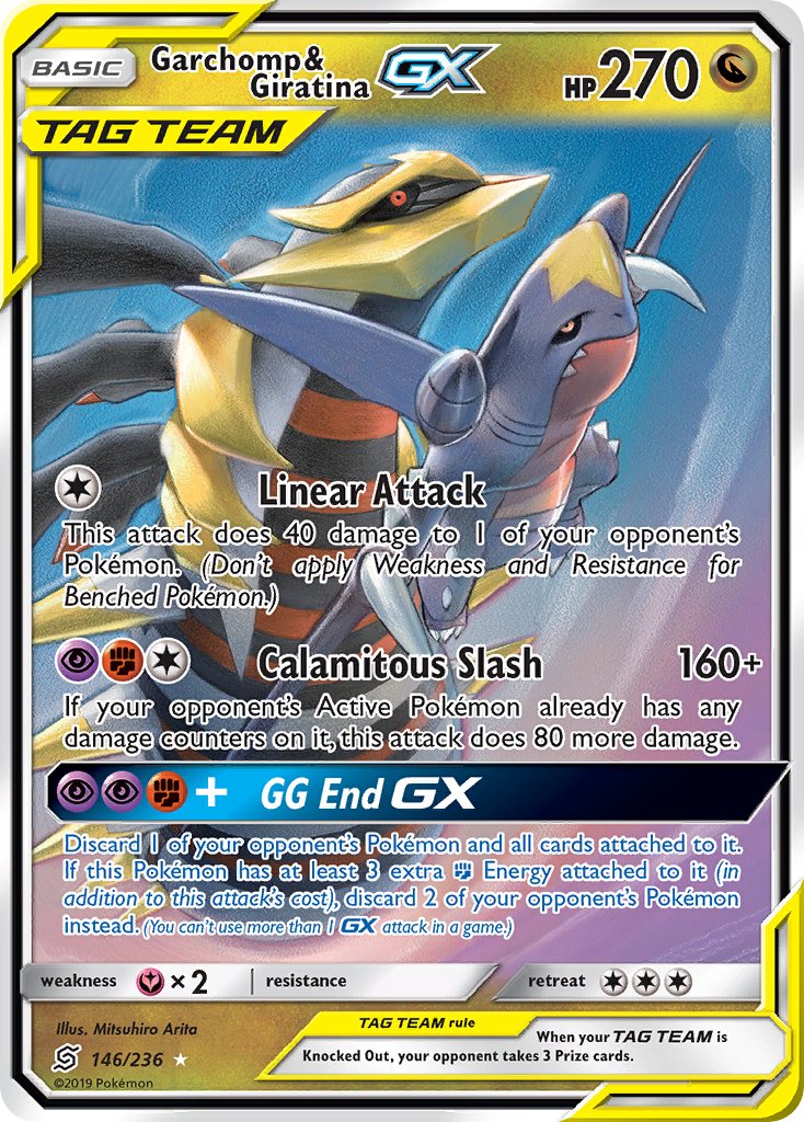 Garchomp & Giratina GX | Unified Minds 146/236