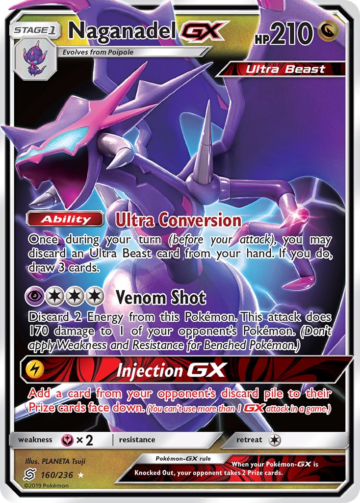 Naganadel GX | Unified Minds 160/236