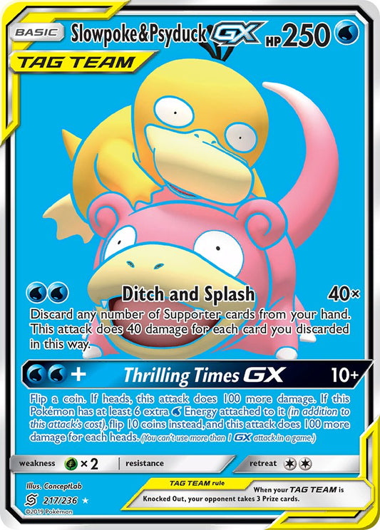 Slowpoke & Psyduck GX | Unified Minds 217/236