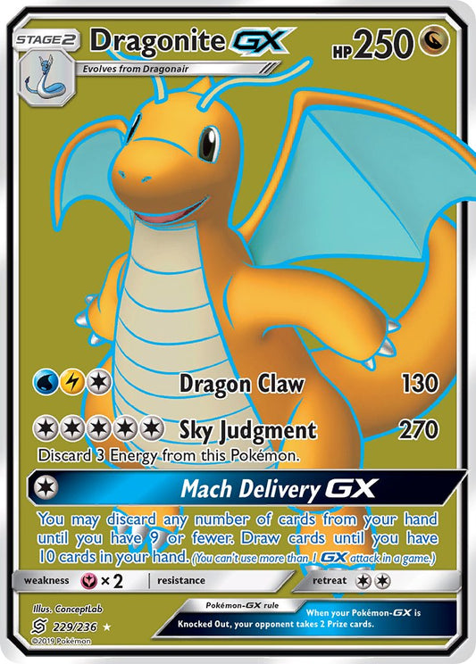 Dragonite GX | Unified Minds 229/236