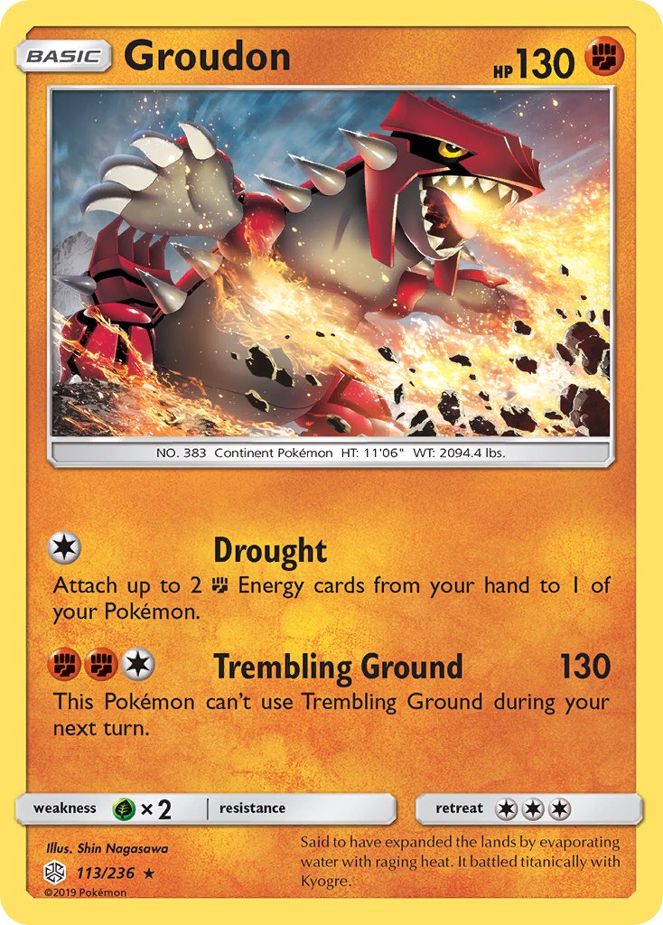 Groudon | Cosmic Eclipse 113/236