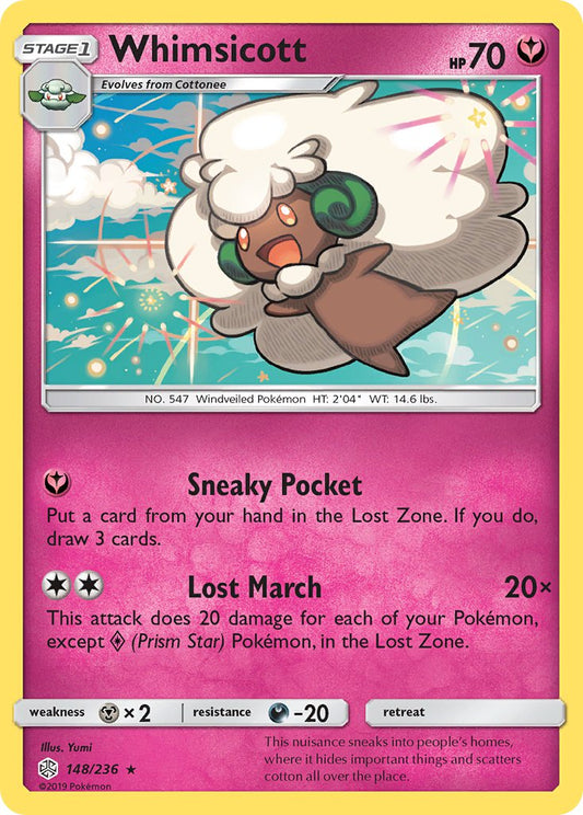 Whimsicott | Cosmic Eclipse 148/236