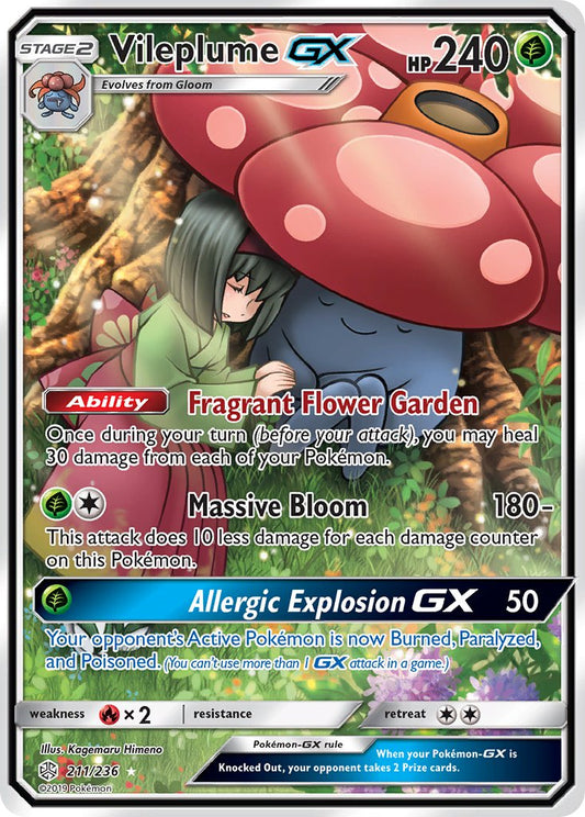 Vileplume GX | Cosmic Eclipse 211/236
