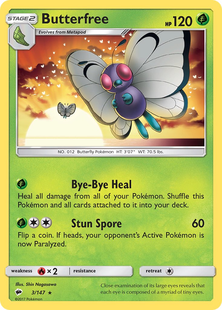 Butterfree | Burning Shadows 3/147