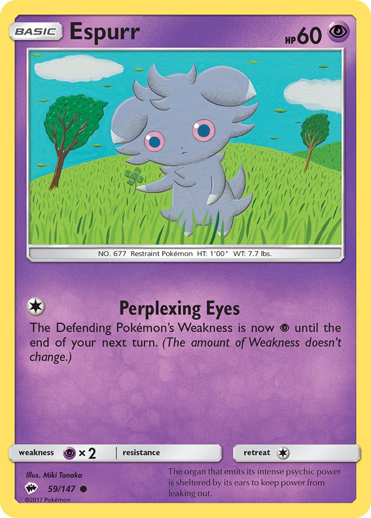 Espurr | Burning Shadows 59/147