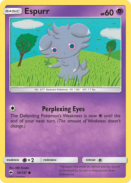 Espurr | Burning Shadows 59/147