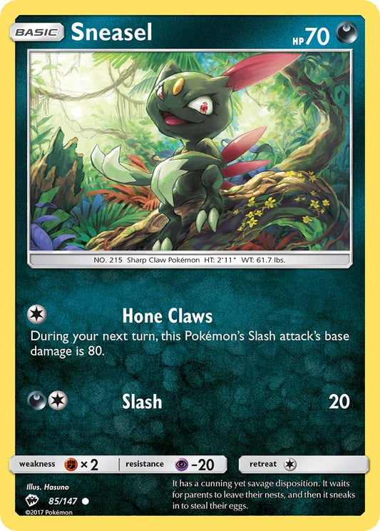 Sneasel | Burning Shadows 85/147