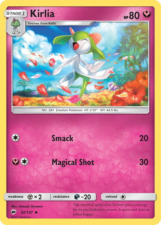 Kirlia | Burning Shadows 92/147