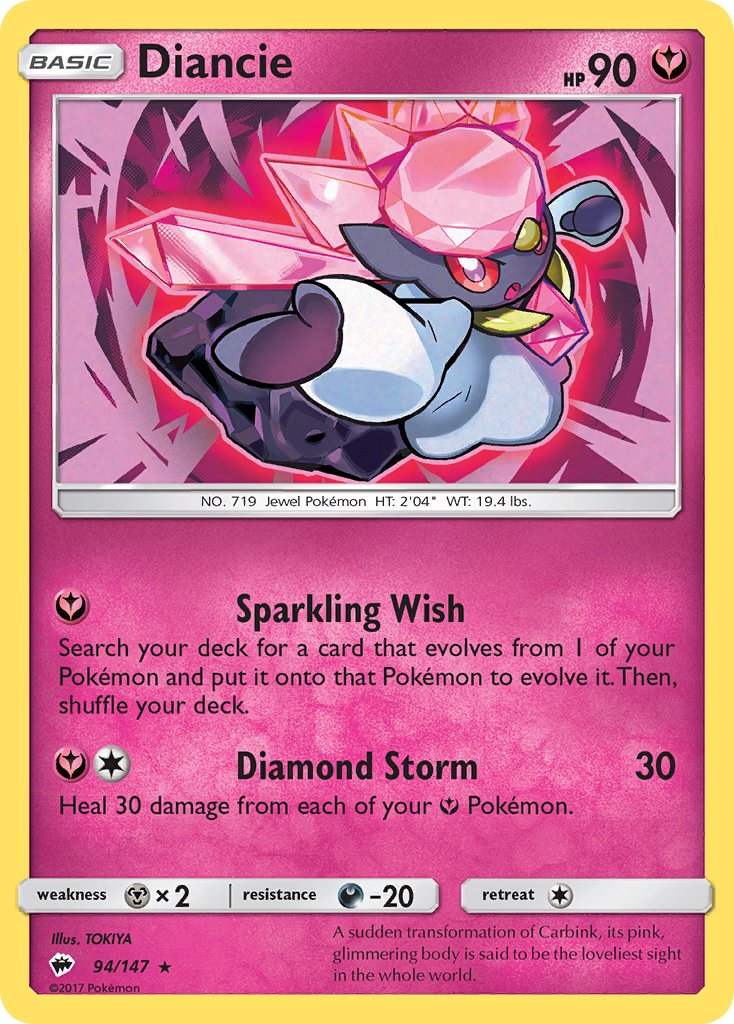 Diancie | Burning Shadows 94/147