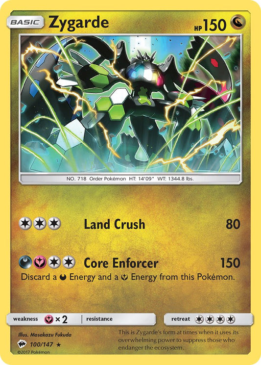 Zygarde | Burning Shadows 100/147
