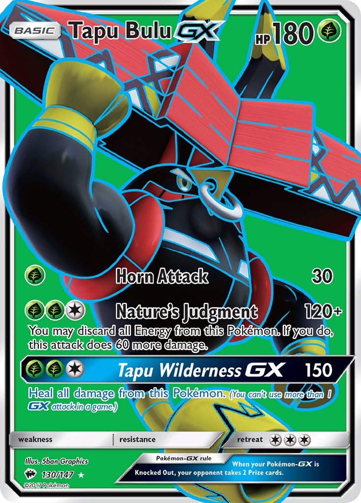 Tapu Bulu GX | Burning Shadows 130/147