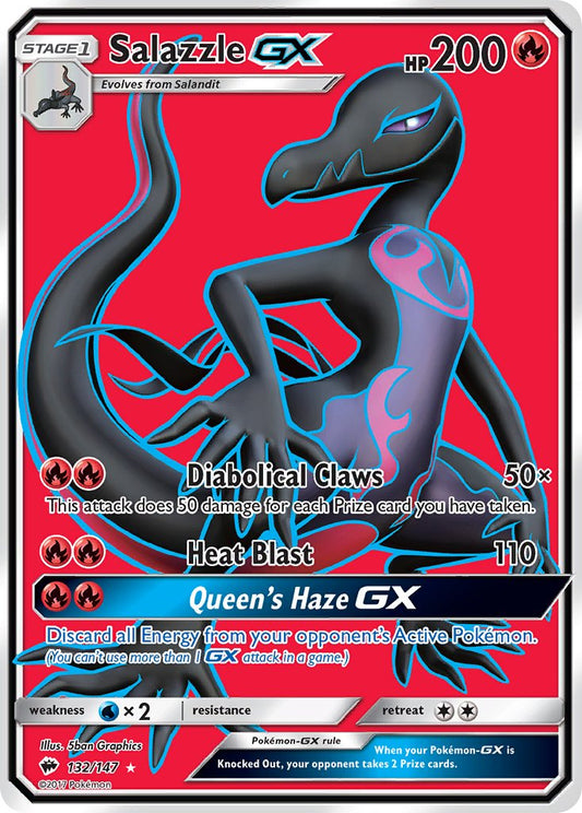 Salazzle GX | Burning Shadows 132/147