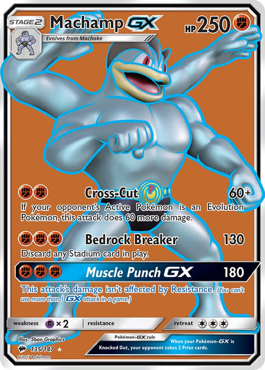 Machamp GX | Burning Shadows 135/147
