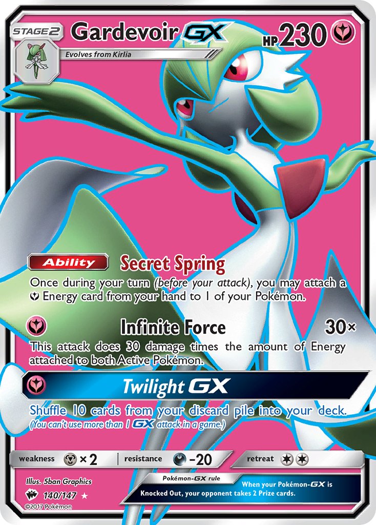 Gardevoir GX | Burning Shadows 140/147