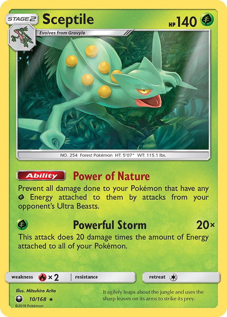Sceptile | Celestial Storm 010/168