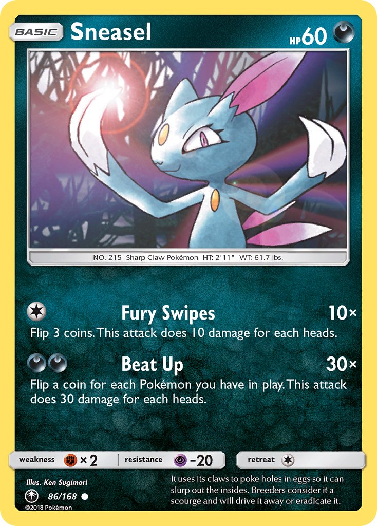Sneasel | Celestial Storm 086/168