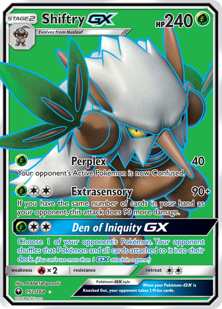 Shiftry GX | Celestial Storm 152/168
