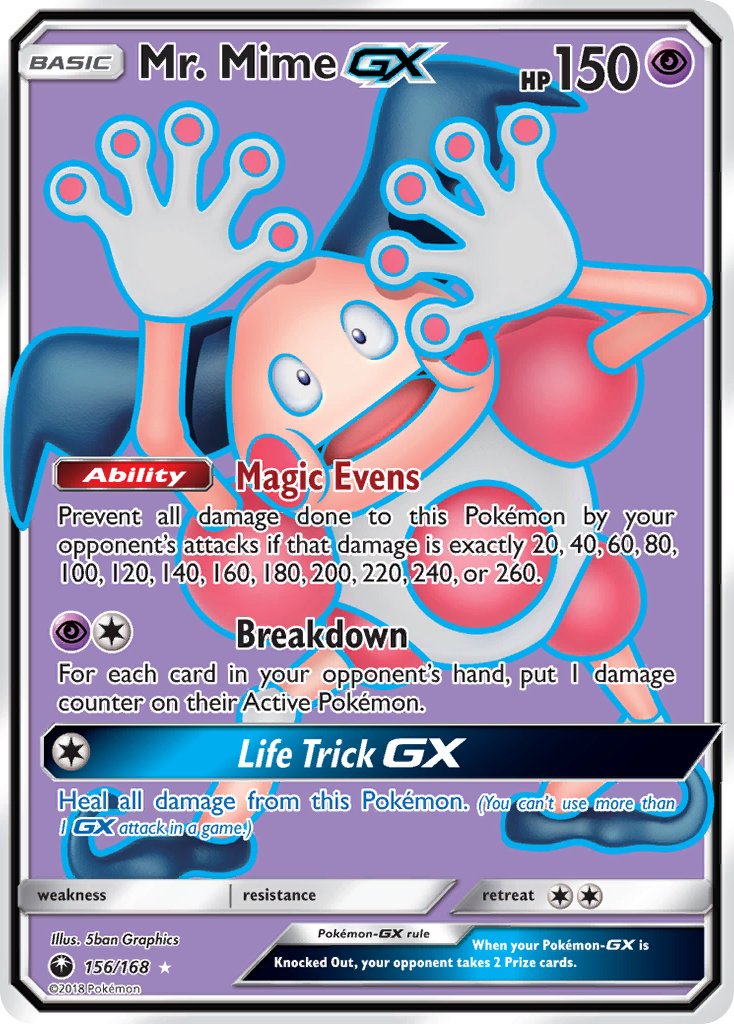 Mr Mime GX | Celestial Storm 156/168