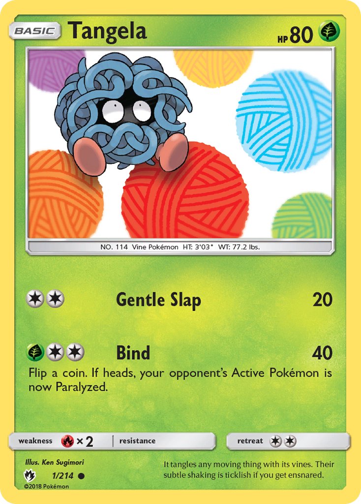 Tangela | Lost Thunder 001/214
