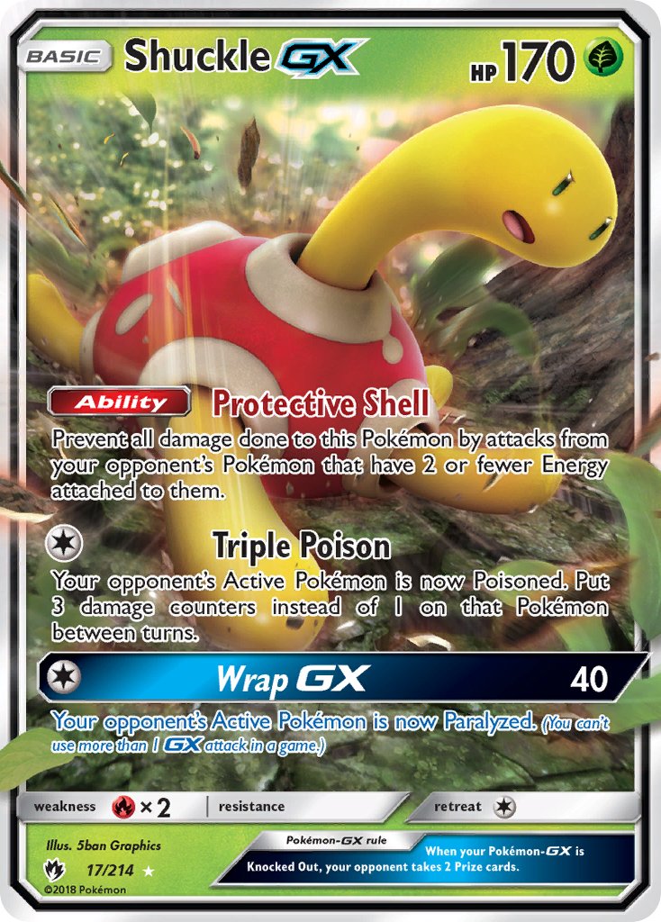 Shuckle GX | Lost Thunder 017/214