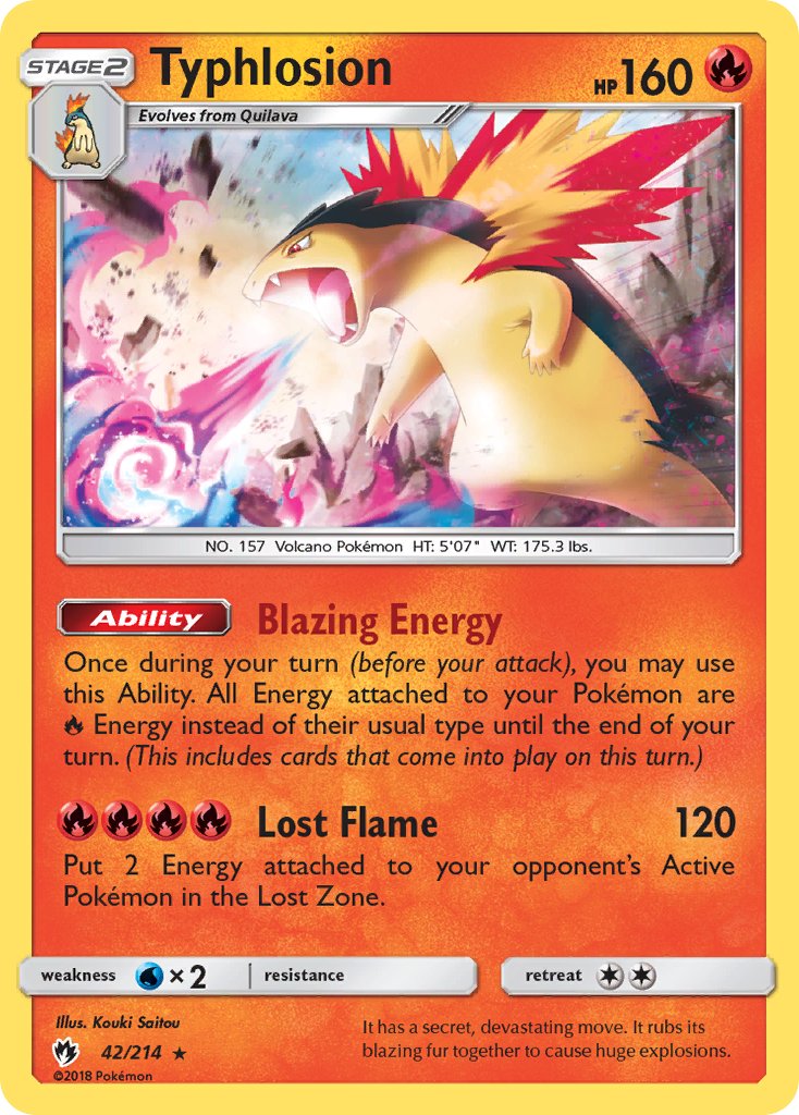 Typhlosion | Lost Thunder 042/214