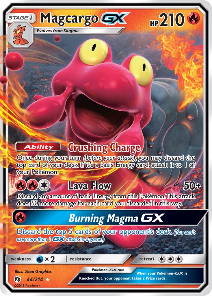 Magcargo GX | Lost Thunder 044/214