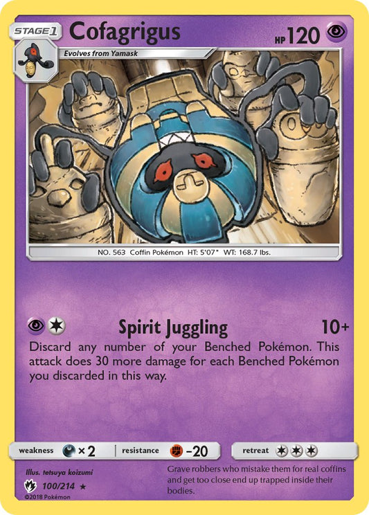 Cofagrigus | Lost Thunder 100/214