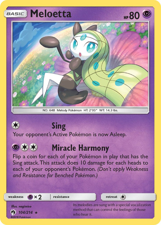 Meloetta | Lost Thunder 104/214